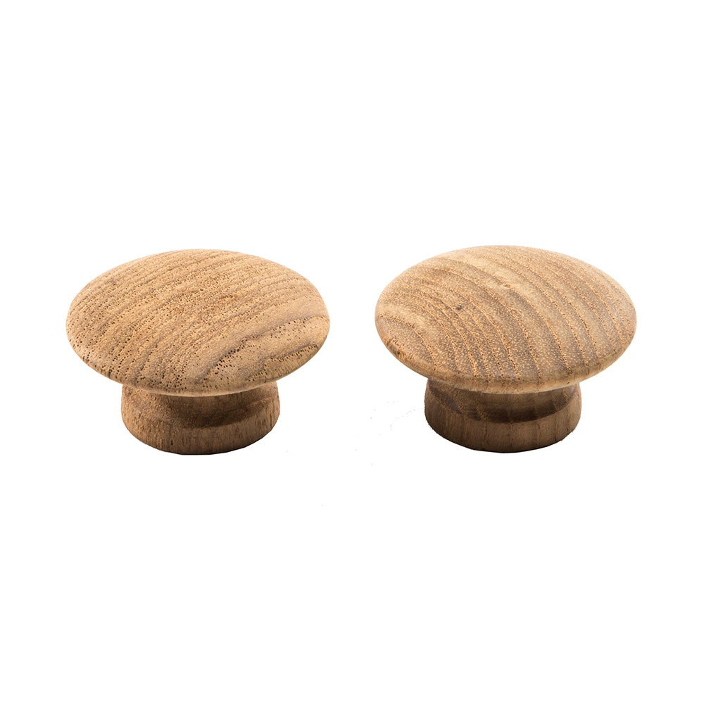 Whitecap Teak Round Drawer Knob - 2" - 2 Pack [60120-A]